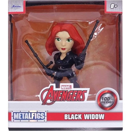 Jada Avengers Metal Figura da Viúva Negra 10cm Colecionáveis