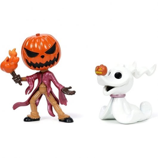 Jada Set de 4 Figuras Pesadilla antes de Navidad Metal 4cm Coleccionismo