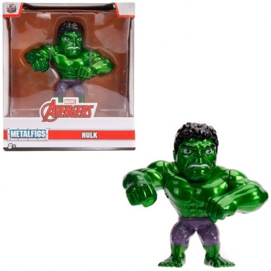 Jada Avengers Figura Hulk de Metal 10cm Coleccionismo