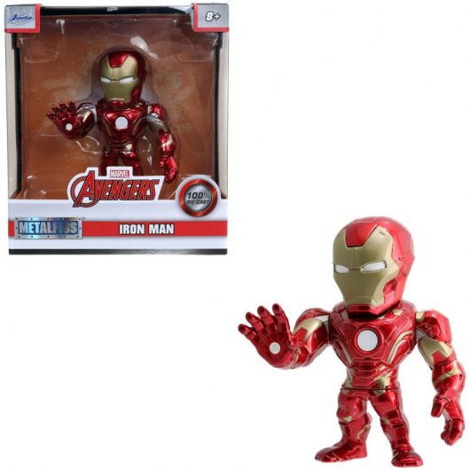 Jada Avengers Figura Ironman de Metal 10cm Coleccionismo
