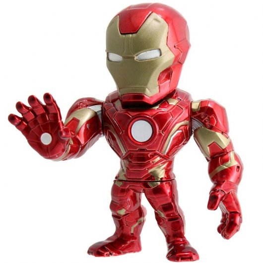 Jada Avengers Figura Ironman de Metal 10cm Coleccionismo