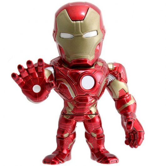 Jada Avengers Figura Ironman de Metal 10cm Coleccionismo