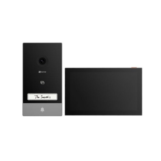Videoporteiro WiFi EZVIZ HP7 Tela 7” 2K 162° 2 Fios Visão Noturna Controle por Voz