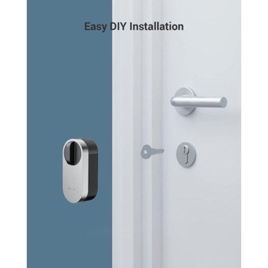 Serrure Intelligente EZVIZ DL01S Zigbee Ouverture avec App Notification Mobile et Verrouillage Automatique