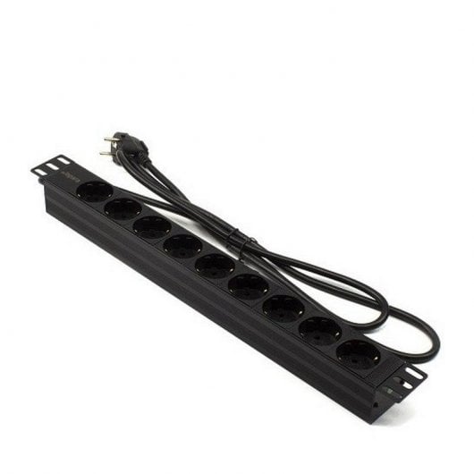 Lapara LA-00030510 Régua PDU para Rack 19" 1U 9x Schuko