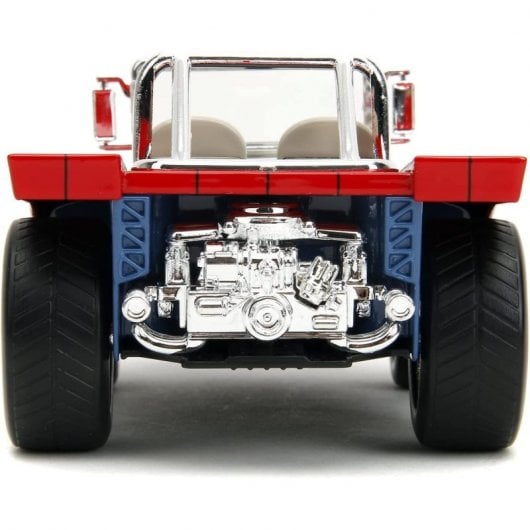 Jada Buggy Metálico con Figura de Spiderman 1:24