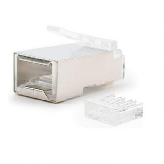 Lapara LA-4010226 Conector Macho RJ45 Cat 6 FTP con Guía (bolsa de 5 ud.)