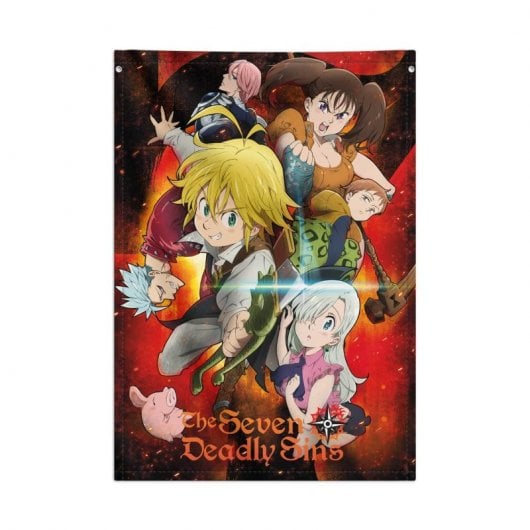 Erik Editores Banderola Decorativa The Seven Deadly Sins