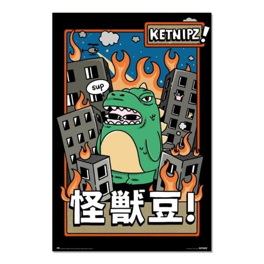 Erik Editores Póster Ketnipz Beanzilla