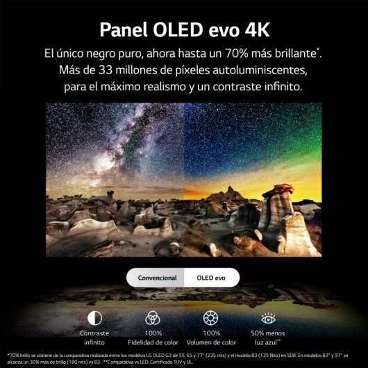 LG OLED77G36LA 77" OLED evo UltraHD 4K HDR10