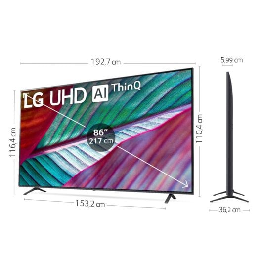 LG 86UR78006LB 86" LED UltraHD 4K HDR10 Pro