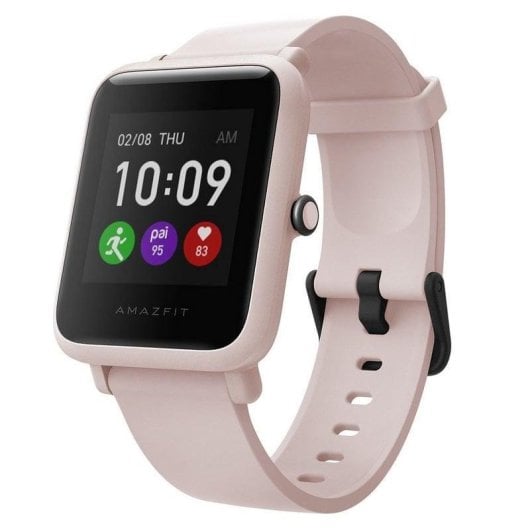 Amazfit Bip S Lite Bluetooth 42mm TFT Rosa Einheitsgröße Wasserdicht 5ATM Pulsmesser Schlafmonitor