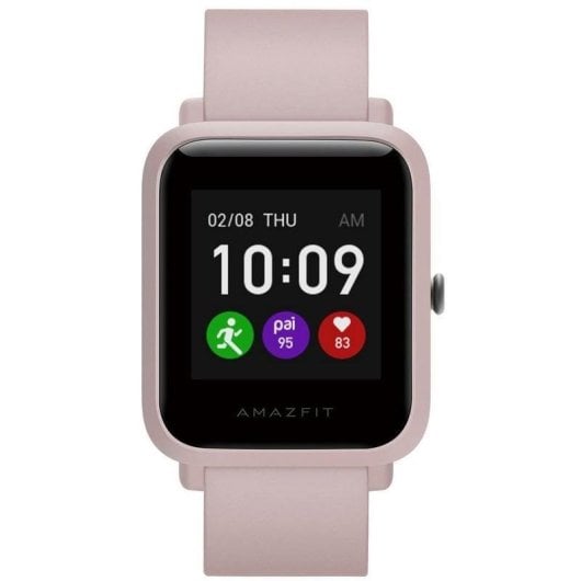 Amazfit Bip S Lite Bluetooth 42mm TFT Rosa Einheitsgröße Wasserdicht 5ATM Pulsmesser Schlafmonitor