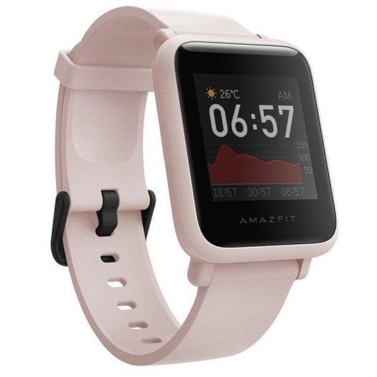 Amazfit Bip S Lite Bluetooth 42mm TFT Rosa Einheitsgröße Wasserdicht 5ATM Pulsmesser Schlafmonitor