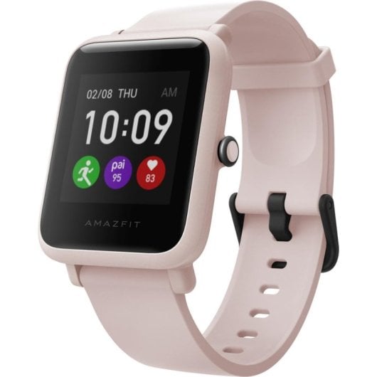 Amazfit Bip S Lite Bluetooth 42mm TFT Rosa Einheitsgröße Wasserdicht 5ATM Pulsmesser Schlafmonitor
