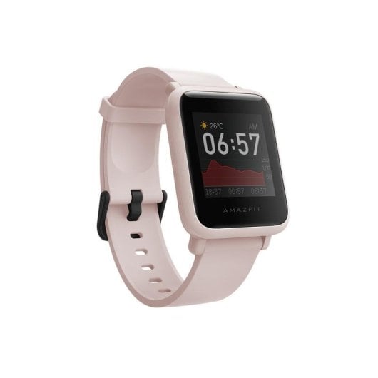 Amazfit Bip S Lite Bluetooth 42mm TFT Rosa Einheitsgröße Wasserdicht 5ATM Pulsmesser Schlafmonitor