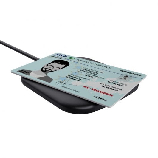 Trust Ceto Leitor de Cartões Inteligentes sem Contacto USB 2.0 Preto