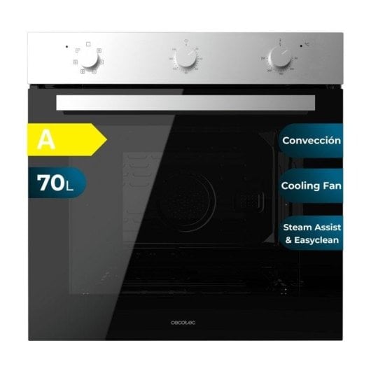 Horno elektrisch Cecotec Bolero Hexa M236000 70L Inox mit Dampf und Triple Glass