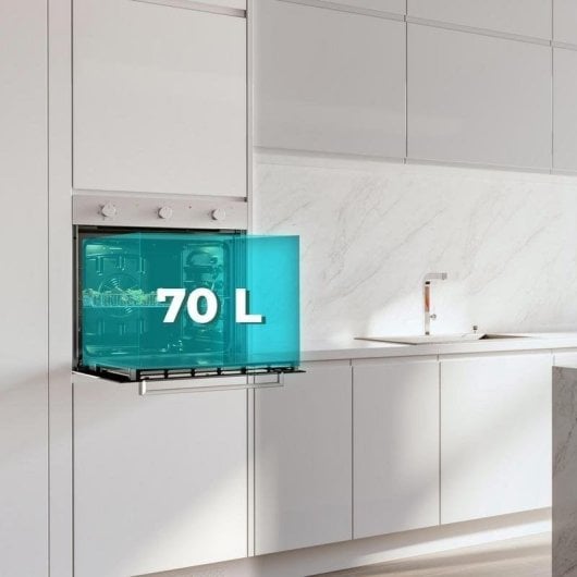 Horno elektrisch Cecotec Bolero Hexa M236000 70L Inox mit Dampf und Triple Glass