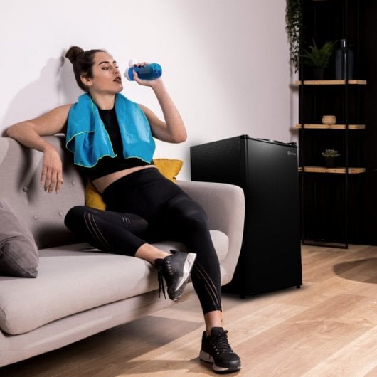 Frigorifero originale COOL&FREEZE MINI 80L Mini F nero