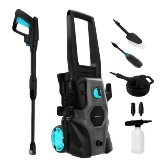 Hidrolimpiadora Cecotec HydroBoost 1600 Car&Garden 1400W/135 Bar/468 l/h/8 m
