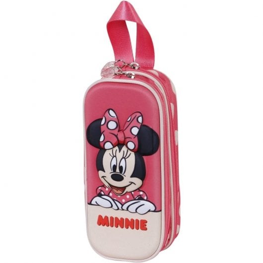 Karactermania Trousse Double 3D Minnie Mouse Bobblehead