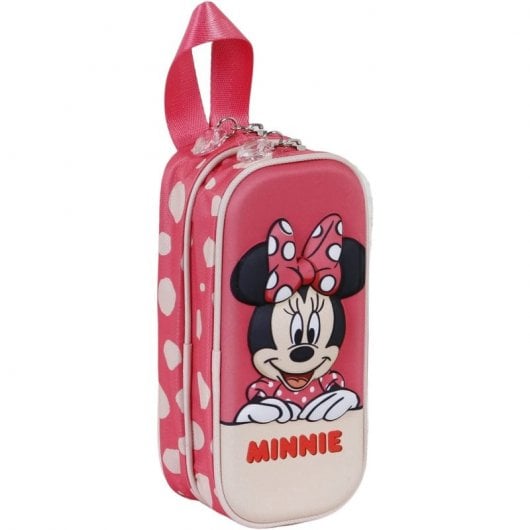 Karactermania Trousse Double 3D Minnie Mouse Bobblehead