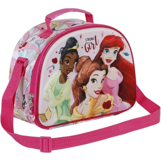 Karactermania 3D Disney Princess Starke Schul-Lunchtasche