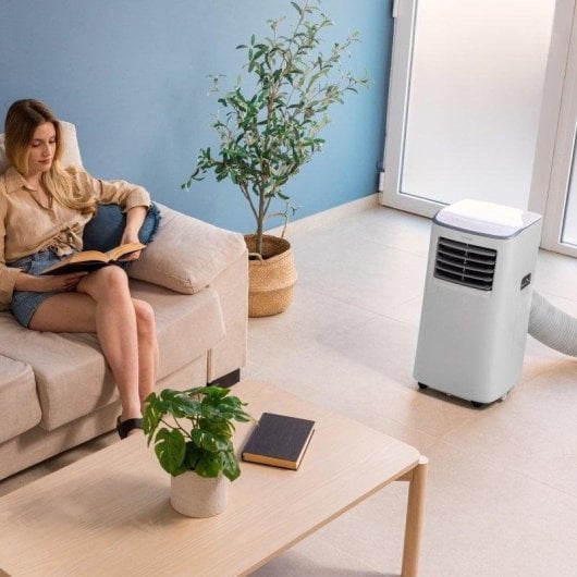 Climatizzatore portatile Cecotec ForceClima 7400 Soundless Touch 7000 BTU, LED, telecomando