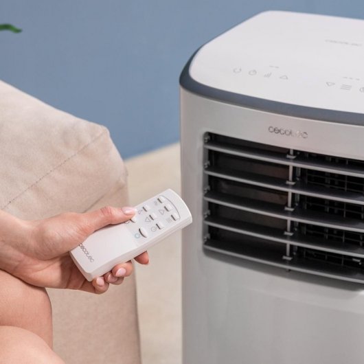 Cecotec ForceClima 7400 Soundless Touch Aire Acondicionado Portátil con Mando a Distancia 7000 BTU