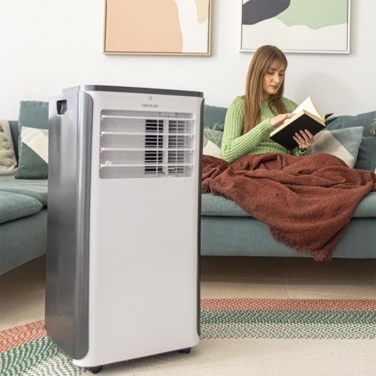 Cecotec ForceClima 9500 Soundless Heating Connected Aire Acondicionado Portátil Bomba Calor 9000BTU