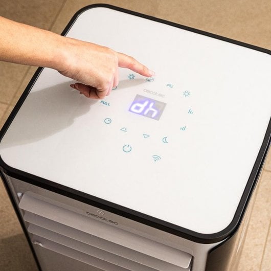 Cecotec ForceClima 9500 Soundless Heating Connected Aire Acondicionado Portátil Bomba Calor 9000BTU