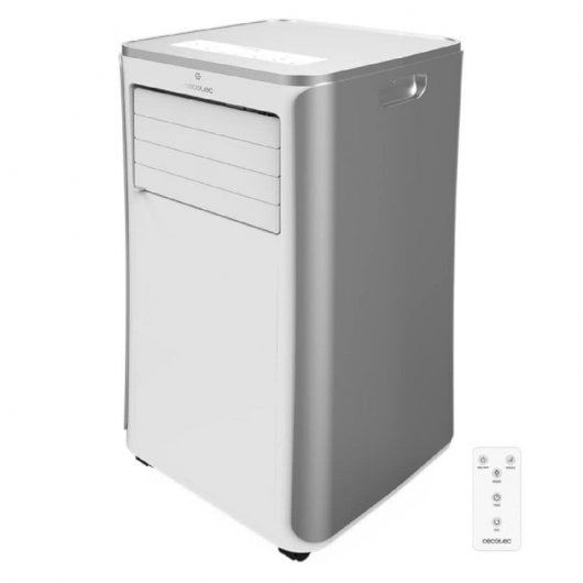 Cecotec ForceClima 9100 Soundless Aire Acondicionado Portátil con Mando a Distancia 9000 BTU