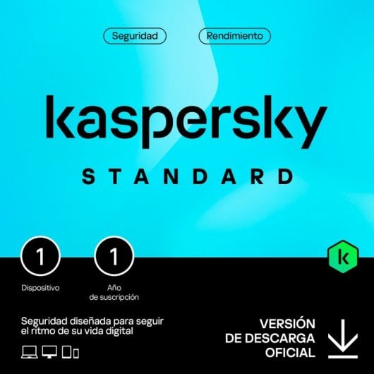 Kaspersky Standard Anti-Virus 1 dispositivo Licenza digitale 1 anno