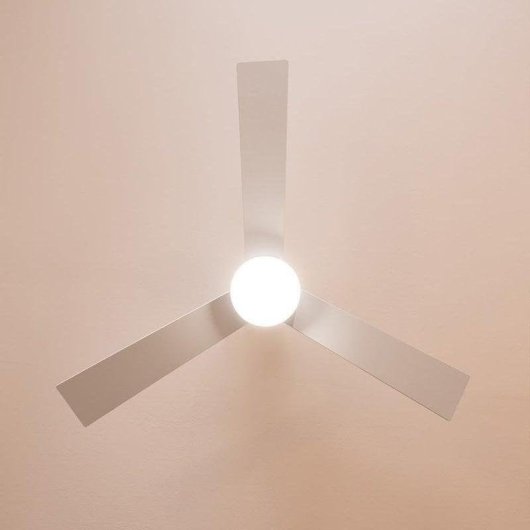Ventoinha de Teto com Luz Cecotec EnergySilence Aero 4850 Style White 30W 122cm 6 Velocidades Comando Ultra Silenciosa Função Inverno