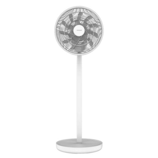Ventilateur sur Pied Portable Cecotec EnergySilence 2600 Sunflower 22W 12 Vitesses Télécommande Silencieux