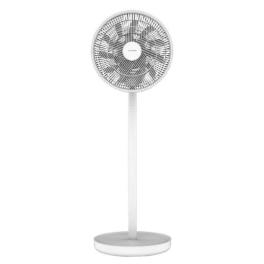 Ventilateur sur Pied Portable Cecotec EnergySilence 2600 Sunflower 22W 12 Vitesses Télécommande Silencieux