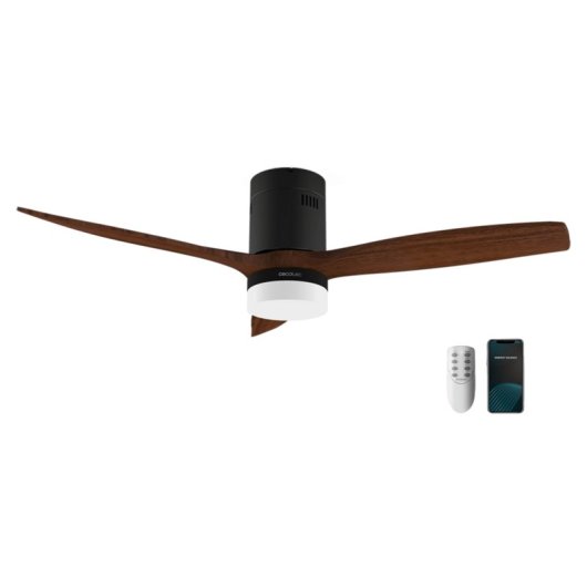 Ventilator Cecotec EnergySilence Aero 5600 Black Aqua Connected WiFi Deckenleuchte 132 cm