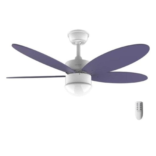 Ventilatore Cecotec EnergySilence Aero 4260 Purple 40W LED 42" 5 Pale Reversibili Telecomando