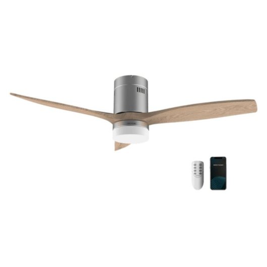 Ventilador de Teto Cecotec EnergySilence Aero 5600 Steel Aqua Connected LED 40W WiFi IP44