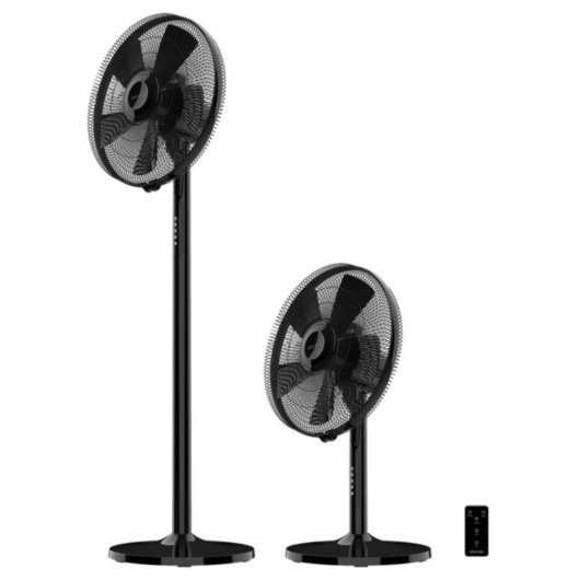 Ventoinha Cecotec EnergySilence 555 2 in 1 Smart XL 55W 16" 5 pás Oscilação Remoto Preto