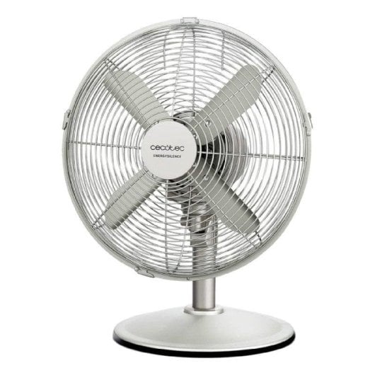 Ventilatore Cecotec EnergySilence 610 SteelDesk 40W acciaio 3 velocità 30cm oscillante
