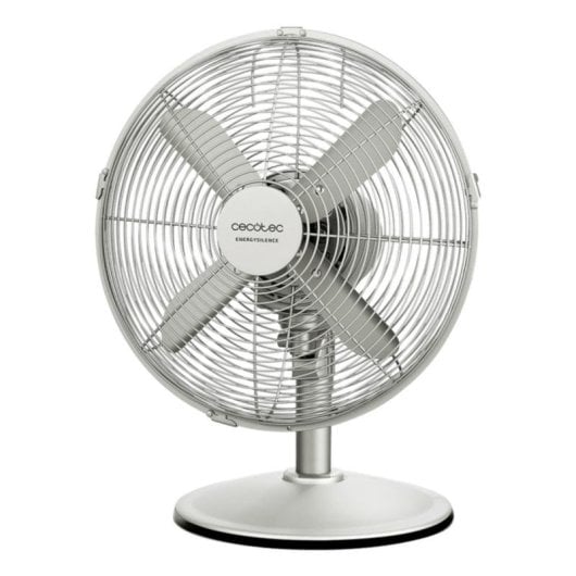 Ventilatore Cecotec EnergySilence 610 SteelDesk 40W acciaio 3 velocità 30cm oscillante