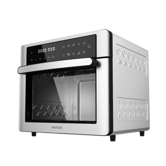 Horno Sobremesa Cecotec Bake&Fry 3000 Touch Steel 30L 1600W AirFryer Acero Inox