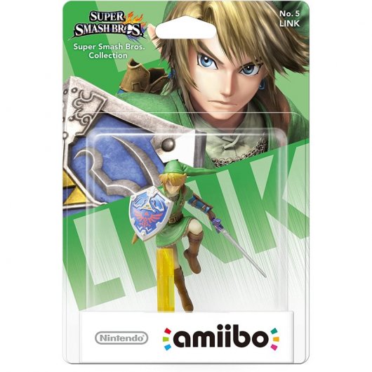 Statuetta Amiibo Nintendo Super Smash Bros. Link