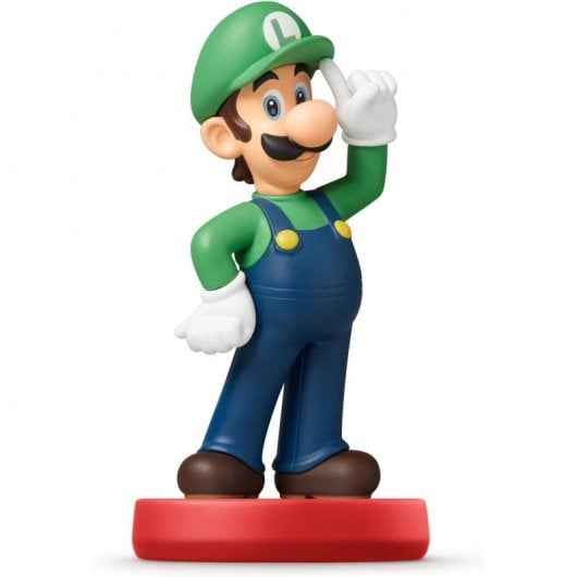 Nintendo Amiibo Serie Super Mario Figura Luigi