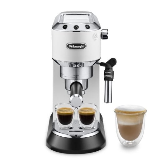 DeLonghi Magnifica Evo Cafetera Superautomática con Depósito de Leche 15 Bares Molinillo Integrado Titanio/Negra