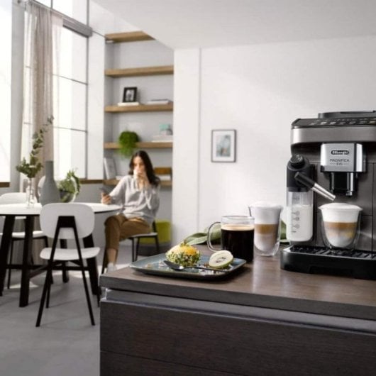 Cafetière automatique De'Longhi Magnifica Evo ECAM290.81.TB 1,8 L 15 bars broyeur intégré noir titane