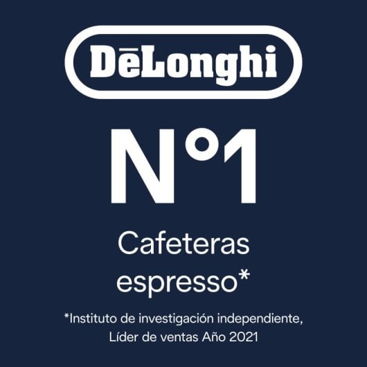 DeLonghi Magnifica Evo Cafetera Superautomática con Depósito de Leche 15 Bares Molinillo Integrado Titanio/Negra
