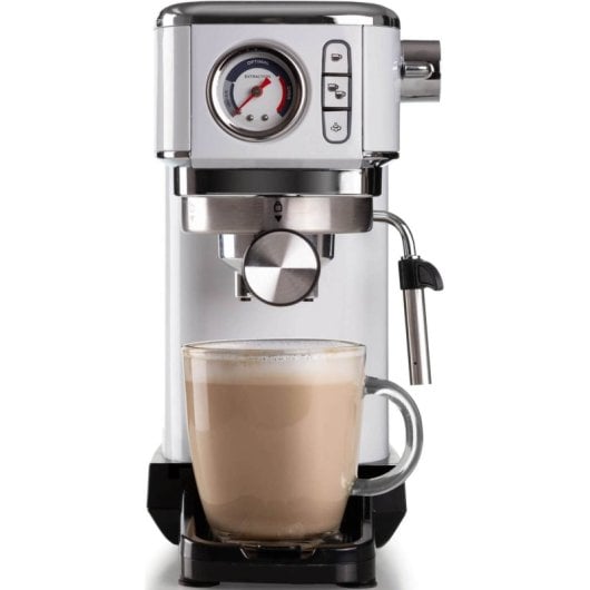 Ariete 1381 Cafetera Espresso Manual 15 Bares Blanco